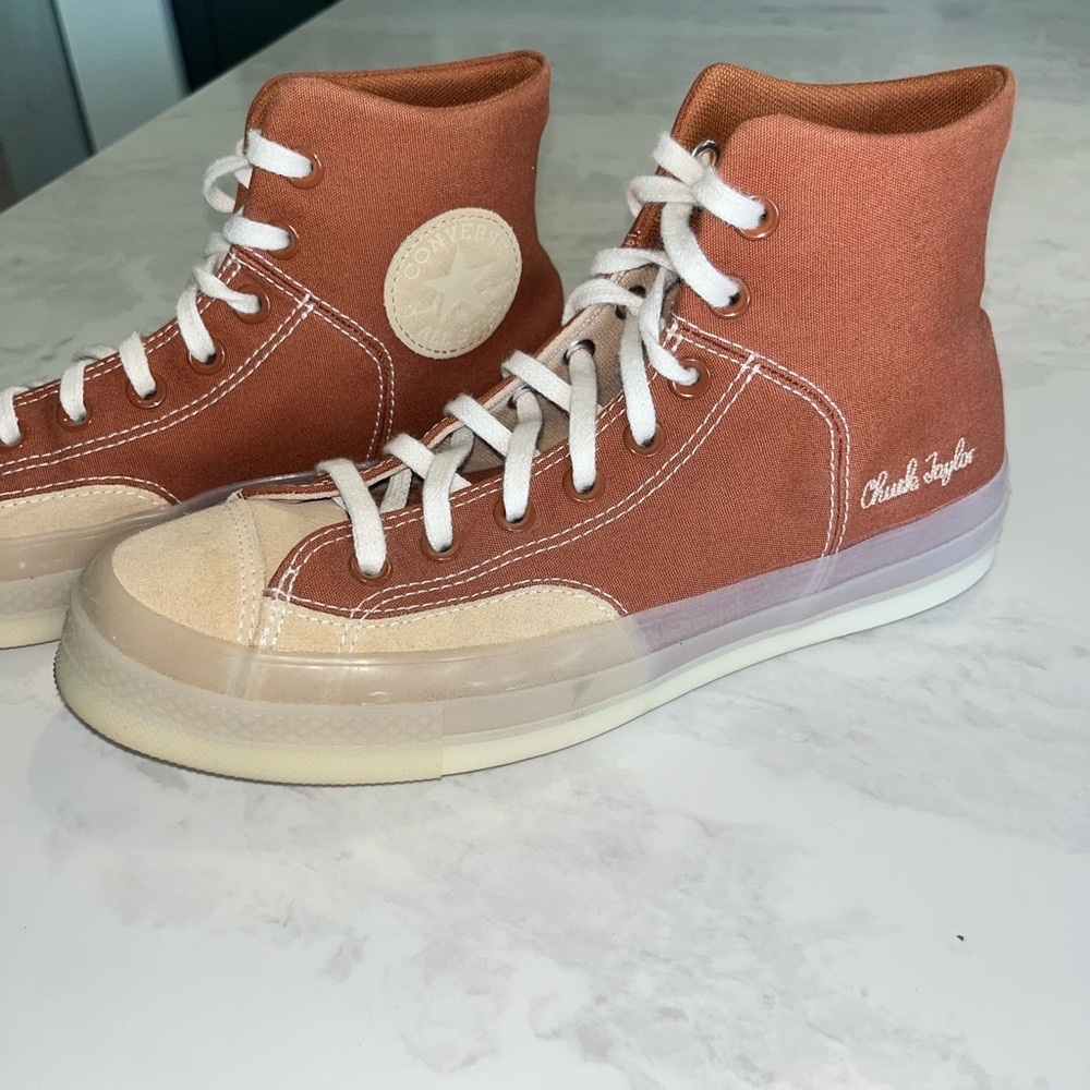 Converse Chuck Taylor 70 Marquis Hi Tan and Cream unisex Men’s 7.5 Wmns 9.5